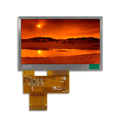 4,0 inch A040FL01 V1 LCD-schermpaneel RGB 480 × 272 280 cd / m2 AUO LCD-scherm