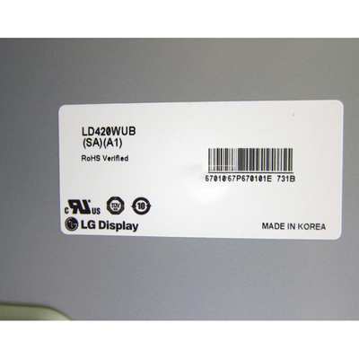 LD420WUB-SAA1 42,0 duimvervanging die lcd reclamemuur verbinden